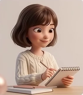 The original Dora planning at her tablet