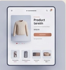 A DoraCake website and commerce concept